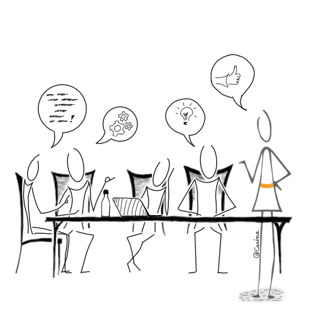 Faire éclore les idées : par l'échange au sein de groupe de travail